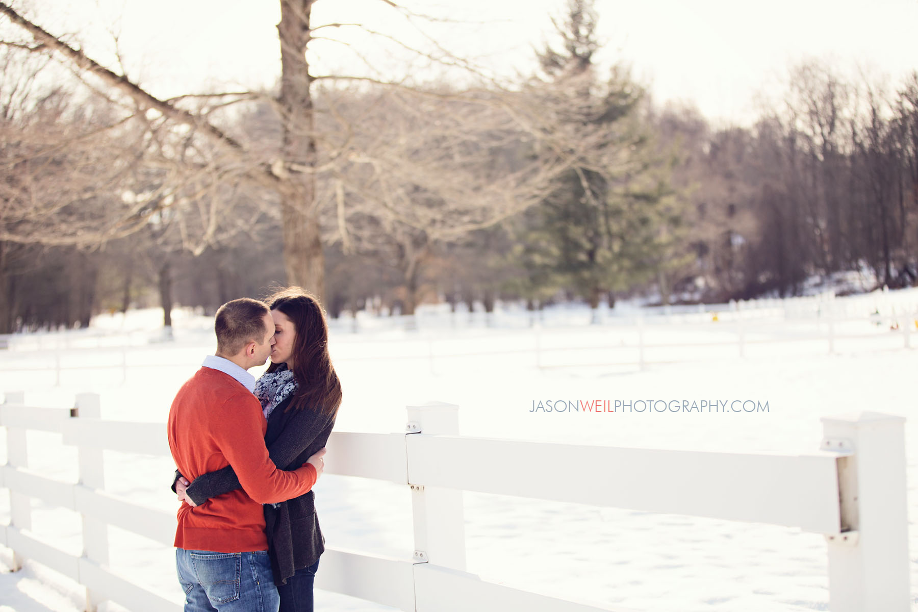 Brookside Gardens Engagement Photography